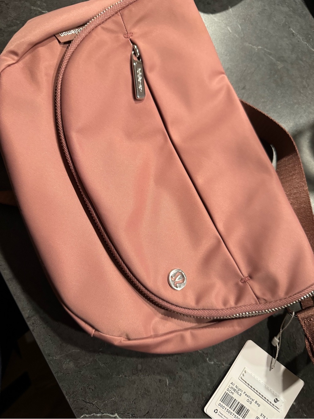 NWT $78 LULULEMON - Spiced Chai All Night Festival Bag 5L - Picture 5 of 7